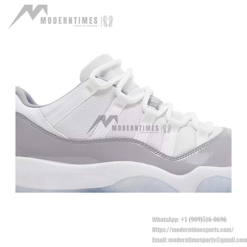 Air Jordan 11 Low Retro Cool Grey AV2187-140 – White & Grey Sneakers with Patent Leather and Icy Sole