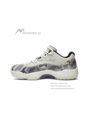 Air Jordan 11 Low "Light Bone Snakeskin" CD6846-002 – Iconic Style with Premium Snakeskin Detailing