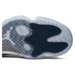 Air Jordan 11 Low "Navy Snakeskin" CD6846-102 - Premium White and Navy Sneaker with Snakeskin Detailing and Icy Sole