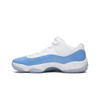 Air Jordan 11 Low "UNC" 528895-106 – Iconic White & Carolina Blue Sneakers with Icy Sole for Timeless Style