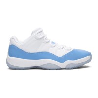 Air Jordan 11 Low "UNC" 528895-106 – Iconic White & Carolina Blue Sneakers with Icy Sole for Timeless Style