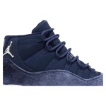 Air Jordan 11 Retro "Heiress" Velvet AR0715-441 – Navy Suede & Velvet Sneaker with Premium Finish