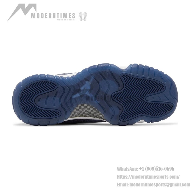 Air Jordan 11 Retro "Heiress" Velvet AR0715-441 – Navy Suede & Velvet Sneaker with Premium Finish