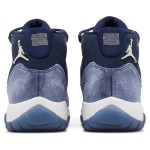 Air Jordan 11 Retro "Heiress" Velvet AR0715-441 – Navy Suede & Velvet Sneaker with Premium Finish