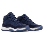 Air Jordan 11 Retro "Heiress" Velvet AR0715-441 – Navy Suede & Velvet Sneaker with Premium Finish