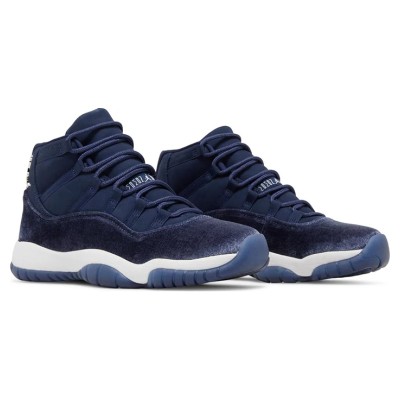 Air Jordan 11 Retro "Heiress" Velvet AR0715-441 – Luxurious Navy Suede & Velvet Sneaker with Premium Finish