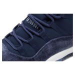 Air Jordan 11 Retro "Heiress" Velvet AR0715-441 – Navy Suede & Velvet Sneaker with Premium Finish