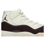 Air Jordan 11 Retro "Neapolitan" AR0715-101 - White and Dark Mocha with Cream Sole