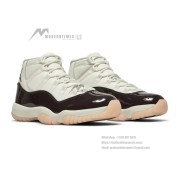 Air Jordan 11 Retro "Neapolitan" AR0715-101 - Classic White & Dark Mocha with Cream Sole for Timeless Style