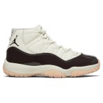 Air Jordan 11 Retro "Neapolitan" AR0715-101 - White and Dark Mocha with Cream Sole