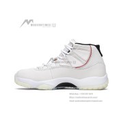 Air Jordan 11 Retro 378037-016 - Classic White Sneakers with Red Accents and Milky Sole for Timeless Style