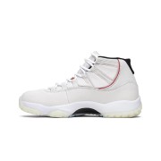 Air Jordan 11 Retro 378037-016 - Classic White Sneakers with Red Accents and Milky Sole for Timeless Style