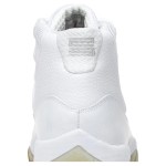 Air Jordan 11 Retro 'Pure White' 408201-101 - Minimalist All-White Sneaker with Icy Outsole