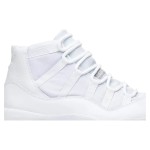 Air Jordan 11 Retro 'Pure White' 408201-101 - Minimalist All-White Sneaker with Icy Outsole