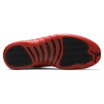 Air Jordan 12 Retro "Flu Game" 136001-063 - Iconic Black and Red Sneakers with Premium Leather