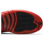 Air Jordan 12 Retro "Flu Game" 136001-063 - Iconic Black and Red Sneakers with Premium Leather