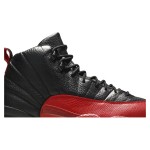 Air Jordan 12 Retro "Flu Game" 136001-063 - Iconic Black and Red Sneakers with Premium Leather