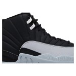 Air Jordan 12 Retro "Black/Grey" CT8013-010 - Classic Black and Grey Sneaker with Premium Leather