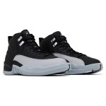 Air Jordan 12 Retro "Black/Grey" CT8013-010 - Classic Black and Grey Sneaker with Premium Leather