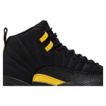 Air Jordan 12 Retro "Schwarz/Gelb" CT8013-071 - Schwarze Sneaker mit Gelben Akzenten