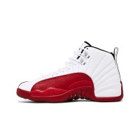 Air Jordan 12 Retro CT8013-116 - Classic White and Red with Premium Leather Finish for Timeless Style