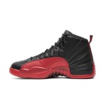 Air Jordan 12 Retro "Bred" 130690-002 - Iconic Black and Red Sneakers with Premium Leather