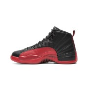 Air Jordan 12 Retro "Bred" 130690-002 - Iconic Black and Red Sneakers with Premium Leather and Classic Design