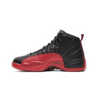 Air Jordan 12 Retro "Bred" 130690-002 - Iconic Black and Red Sneakers with Premium Leather and Classic Design