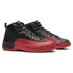 Air Jordan 12 Retro "Bred" 130690-002 - Iconic Black and Red Sneakers with Premium Leather