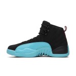 Air Jordan 12 Retro "Game Royal" 130690-027 - Black and Blue Sneakers with Premium Leather