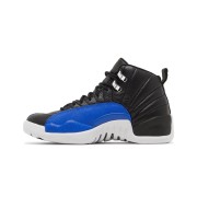 Air Jordan 12 Retro "Game Royal" AO6068-004 - Iconic Black and Blue Sneakers with Premium Leather Finish