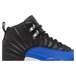 Air Jordan 12 Retro "Game Royal" AO6068-004 Black and Blue Sneakers with Premium Leather