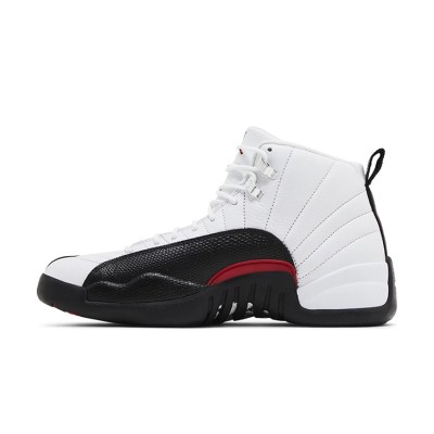 Air Jordan 12 Retro CT8013-162 - Classic White and Black with Red Accents for Timeless Style