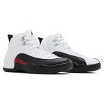 Air Jordan 12 Retro CT8013-162 - White, Black, and Red Sneakers