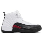 Air Jordan 12 Retro CT8013-162 - White, Black, and Red Sneakers