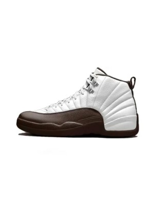 Air Jordan 12 Retro SoleFly FZ5026-100 - Klassisches Weiß mit edlen Barockbraunen Akzenten für einen Premium-Stil