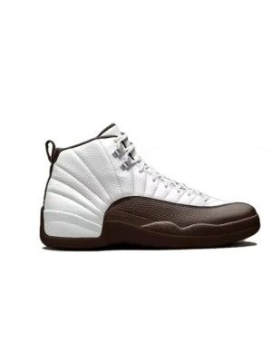 Air Jordan 12 Retro SoleFly FZ5026-100 - Klassisches Weiß mit edlen Barockbraunen Akzenten für einen Premium-Stil