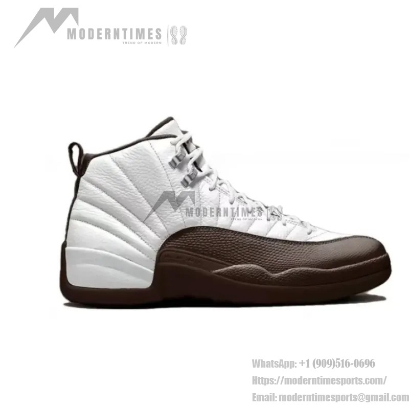 Air Jordan 12 Retro SoleFly FZ5026-100 - White with Baroque Brown Accents