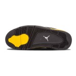 Air Jordan 4 Retro Thunder 2012 308497-008 Sneakers - Classic Black and Yellow Design