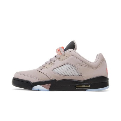 Air Jordan 5 Low DX6325-204 - Beige & Black Sneakers with Translucent Sole & Iconic Color Accents