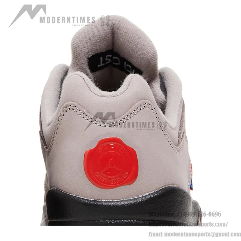 Air Jordan 5 Low DX6325-204 Beige & Black Sneakers with Translucent Sole and Color Accents