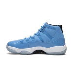 Air Jordan 11 Retro University Blue 717602-900 - Blue and White Sneaker with Patent Leather Finish