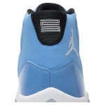 Air Jordan 11 Retro University Blue 717602-900 - Blue and White Sneaker with Patent Leather Finish