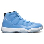 Air Jordan 11 Retro University Blue 717602-900 - Blue and White Sneaker with Patent Leather Finish