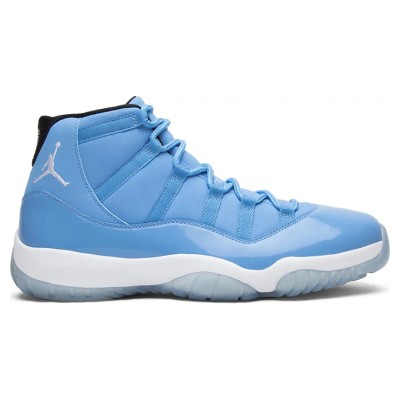 Air Jordan 11 Retro "University Blue" 717602-900 - Iconic Blue and White Sneaker with Premium Patent Leather Finish