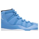 Air Jordan 11 Retro University Blue 717602-900 - Blue and White Sneaker with Patent Leather Finish