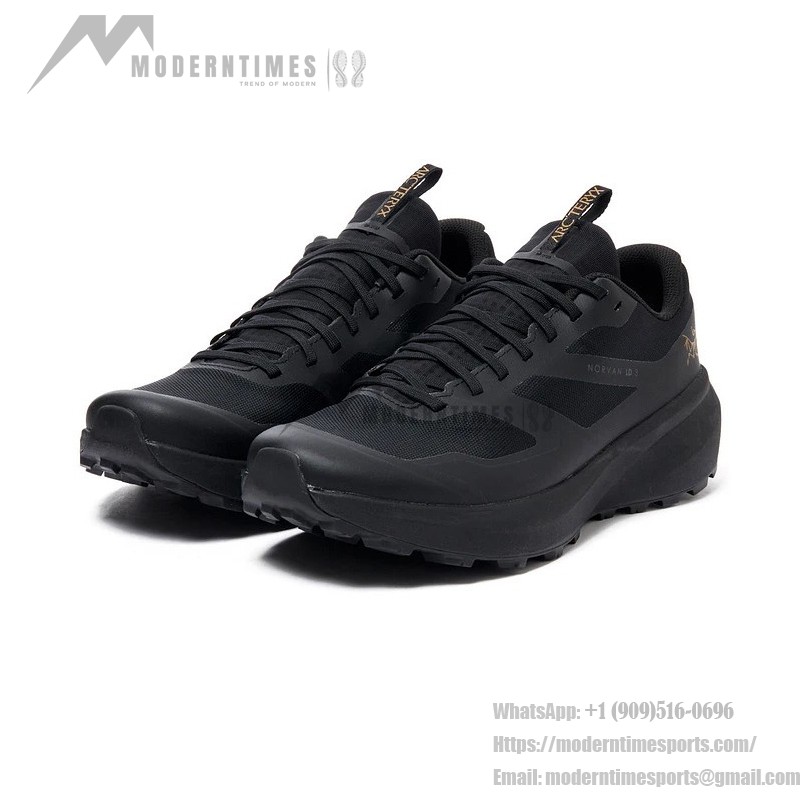 Arc'teryx Norvan LD 3 Trail Running Shoes Black Arc'teryx Norvan LD 3 Trail Running Shoes Black Front View