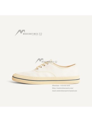 Loro Piana Nantucket Walk Sneaker FAR1445 A018 Natural White – Premium Minimalist Summer Sneakers for Men & Women | Luxury Italian Canvas Shoes