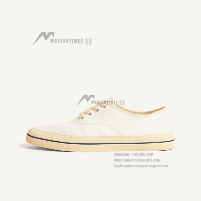 Loro Piana Nantucket Walk Sneaker FAR1445 A018 Natural White – Premium Minimalist Summer Sneakers for Men & Women | Luxury Italian Canvas Shoes