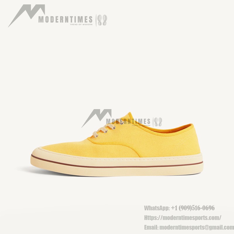 Loro Piana Nantucket Walk Sneaker FAR1445 20I8 Minty Lemon luxury canvas resort sneakers